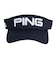 ピン（PING）ゴルフ デオゼロ ツアーデザインサンバイザー HW-P2302 DEO.0 VISOR NV 36786