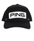 ピン（PING）ゴルフ キャンディバーメッシュキャップ HW-U206 CANDY B MESH BK 35343
