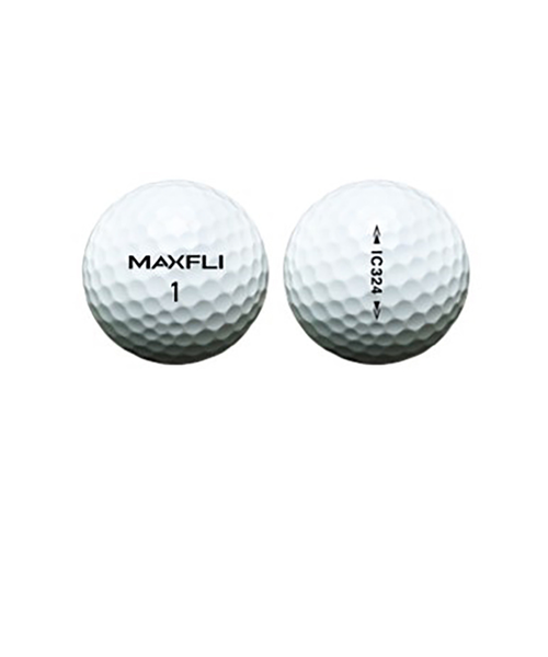 マックスフライ MAXFLI ハイブリッド ソフトフィールディスタンス 12個 マックスフライ MAXFLI ハイブリッド ソフトフィール