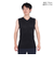 トミーアーマー（Tommy Armour）ゴルフウェア 吸汗 速乾 冷感 ノースリーブVネックシャツ TAGC23S040011 BLK 冷感