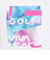 ビバハート（VIVA HEART）ゴルフウェア 吸汗 速乾 接触冷感 アルコールインクアート コラボ 半袖 モックネック 012-28440-005