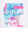 ビバハート（VIVA HEART）ゴルフウェア 吸汗 速乾 接触冷感 アルコールインクアート コラボ 半袖 モックネック 012-28440-005