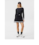 J.LINDEBERG（J.LINDEBERG）ゴルフウェア インナーパンツ付き Frida Stripe Knitted 裾ライン ニットスカート 072-…