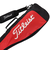タイトリスト（TITLEIST）ゴルフ Next Gen クラブケース ショルダー付き TB23NGCCJ-06 ブラック×レッド