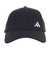 アディダス（adidas）ゴルフ 吸湿 メタルロゴ リボンキャップ MMS56-IA9621BK