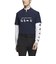 アディダス（adidas）ゴルフウェア モックネック レイヤード EPW グラフィック 長袖ストレッチシャツ MKS00-HY0962NV