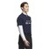 アディダス（adidas）ゴルフウェア モックネック レイヤード EPW グラフィック 長袖ストレッチシャツ MKS00-HY0962NV