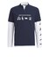 アディダス（adidas）ゴルフウェア モックネック レイヤード EPW グラフィック 長袖ストレッチシャツ MKS00-HY0962NV