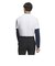 アディダス（adidas）ゴルフウェア モックネック レイヤード EPW グラフィック 長袖ストレッチシャツ MKS00-HY0964WH