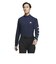 アディダス（adidas）ゴルフウェア モックネック レイヤード EPW グラフィック 長袖ストレッチシャツ MKS00-HY0964WH