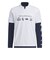 アディダス（adidas）ゴルフウェア モックネック レイヤード EPW グラフィック 長袖ストレッチシャツ MKS00-HY0964WH