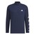 アディダス（adidas）ゴルフウェア モックネック レイヤード EPW グラフィック 長袖ストレッチシャツ MKS00-HY0964WH