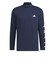アディダス（adidas）ゴルフウェア モックネック レイヤード EPW グラフィック 長袖ストレッチシャツ MKS00-HY0964WH