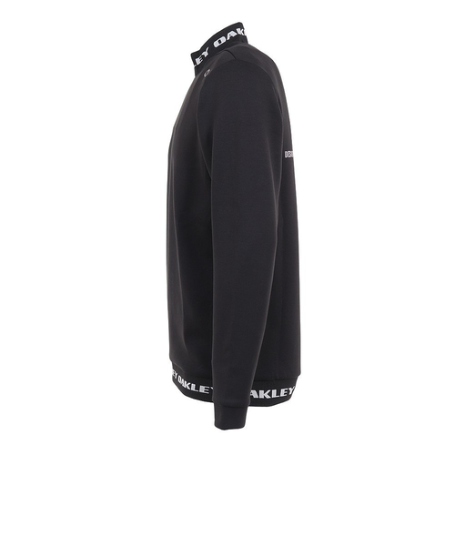 オークリー ゴルフウェア STALWART ロゴモックネックトップス OAKLEY（オークリー） （メンズ）ゴルフウェア STALWART ロゴモック