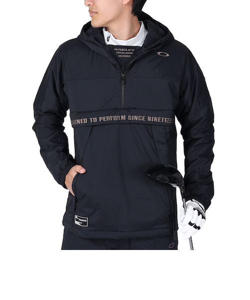 【新品未使用品】OAKLEY ゴルフ フード付きアウター オークリー（OAKLEY）ゴルフウェア アウター 防風 STALWART INSULATION