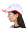 ルコックスポルティフ（lecoqsportif）ゴルフ 吸汗速乾 抗菌防臭 帽子 ロゴエンボスキャップ QGCWJC01 WH00