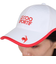 ルコックスポルティフ（lecoqsportif）ゴルフ 吸汗速乾 抗菌防臭 帽子 ロゴエンボスキャップ QGCWJC01 WH00