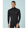 ハーレー（HURLEY）ゴルフウェア 防寒 保温 ファントム ワッフル インナー モックネック 長袖 MIW2312037-BLK