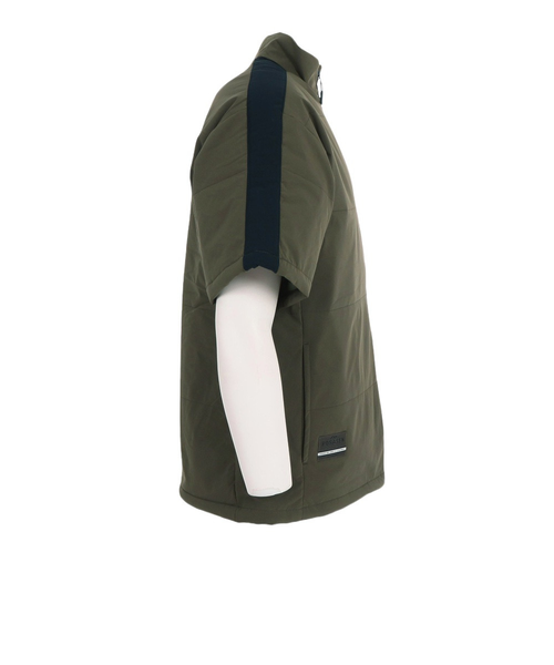 ROSASEN(ROSASEN)ゴルフウェア アウター ストレッチタフタ半袖ブルゾン 044-49041-027(Men’s) ROSASEN（ROSASEN）ゴルフウェア アウター ストレッチタフタ半袖