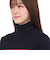 ROSASENゴルフウェア ニット タートルネック セーター ライン&ロゴインターシャ 045-19012-098