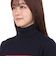 ROSASENゴルフウェア ニット タートルネック セーター ライン&ロゴインターシャ 045-19012-098
