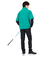 J.LINDEBERG（J.LINDEBERG）ゴルフウェア 防風 半袖ハーフジップウィンドーブレーカー 071-29948-024