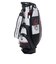 ゴルフ キャディバッグ 軽量 カート式 9型 4分割 ミックス THMG3FC8-WHT