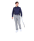 トミーアーマー（Tommy Armour）ゴルフウェア 吸汗 速乾 DP Print 3D 長袖モックネック TANB23F030010 NVY