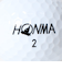 本間ゴルフ（HONMA）D1 SPEEDMONSTER 2023 BTQ2302 0001 WH スリーブ(3個入り)