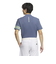 アディダス（adidas）ゴルフウェア 半袖 吸汗速乾 3ストライプス メッシュベントモック IKK67-IN9054NVY