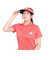 アディダス（adidas）ゴルフ ワイドブリムバイザー DKL29-IT8876RED