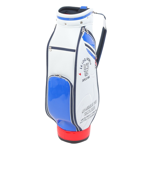 ルコックスポルティフ(lecoqsportif)ゴルフ キャディバッグ 軽量 カート式 8.5型 5分割 QQCXJJ00 W… ルコックスポルティフ（lecoqsportif）ゴルフ キャディバッグ 軽量