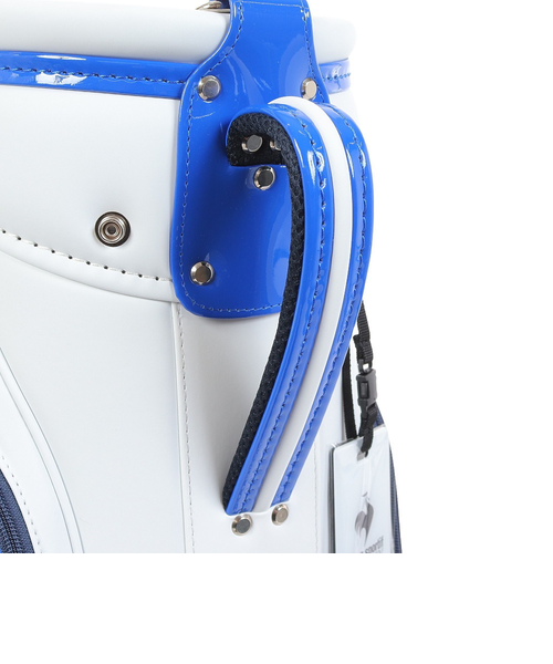 ルコックスポルティフ(lecoqsportif)ゴルフ キャディバッグ 軽量 カート式 8.5型 5分割 QQCXJJ02 W… ルコックスポルティフ（lecoqsportif）ゴルフ キャディバッグ 軽量