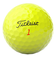 タイトリスト（TITLEIST）ゴルフボール 24 TRUFEEL YELLOW T6136S-J ダース(12個入り)