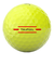 タイトリスト（TITLEIST）ゴルフボール 24 TRUFEEL YELLOW T6136S-J ダース(12個入り)