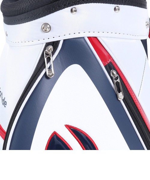 TaylorMade キャディバッグ、トリコロールカラー【5分割口】 TaylorMade キャディバッグ、トリコロールカラー【5分割口