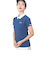 フィドラ（FIDRA）ゴルフウェア 半袖 モックネックシャツ FD5RUG02 NVY