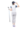 フィドラ（FIDRA）ゴルフウェア クルーネックニットベスト FD5RUK04 WHT