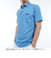 ゴルフウェア ロゴジャガード 半袖シャツ THMA413-BLU