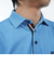 ゴルフウェア ロゴジャガード 半袖シャツ THMA413-BLU