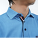 ゴルフウェア ロゴジャガード 半袖シャツ THMA413-BLU