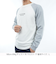 ゴルフウェア 長袖 フロントロゴ クルーネックセーター THMA401-WHT