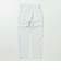 ゴルフウェア 接触冷感 ナイロンロングパンツ LAB-24007white