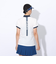 フィドラ（FIDRA）ゴルフウェア 半袖 モックネックシャツ FD5RUG09 WHT