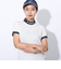 フィドラ（FIDRA）ゴルフウェア 半袖 モックネックシャツ FD5RUG09 WHT