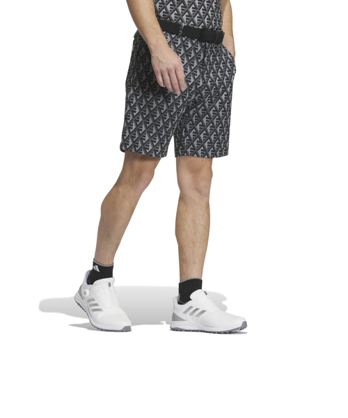 【新品完売品】adidas×マルボン ゴルフ ピンタッククラシックショーツ 79 セール】撥水 モノグラムショートパンツ【adidas Golf