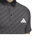 アディダス（adidas）ゴルフウェア 半袖 吸汗速乾 HEAT.RDY BOSジャガードポロシャツ IKJ53-IN2796BK