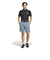 アディダス（adidas）ゴルフウェア 半袖 吸汗速乾 HEAT. RDY デボスグラフィックシャツ IKK74-IN9035BK