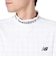 ニューバランス（new balance）ゴルフウェア 半袖 千鳥柄モックネックプルオーバー 012-4166001-030