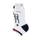 ルコックスポルティフ（lecoqsportif）ゴルフ ロゴ入りアンクル丈ソックス QGCXJB03 WH00